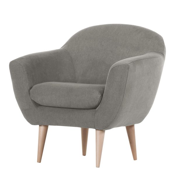 Sessel Channay Webstoff - Rauchgrau Sessel Channay Webstoff - Rauchgrau