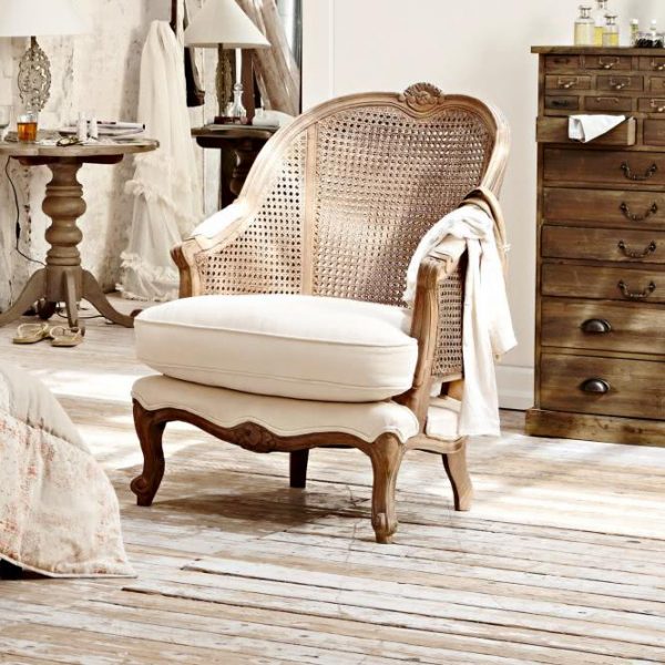 Sessel Drambon creme/natur H/B/T ca. 105/70/60 cm Sessel Drambon creme/natur H/B/T ca. 105/70/60 cm