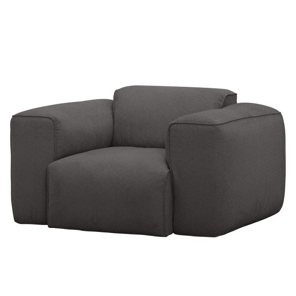 Sessel Hudson Webstoff - Stoff Anda II Anthrazit Sessel Hudson Webstoff - Stoff Anda II Anthrazit