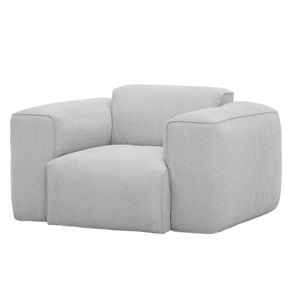 Sessel Hudson Webstoff - Stoff Saia Hellgrau Sessel Hudson Webstoff - Stoff Saia Hellgrau