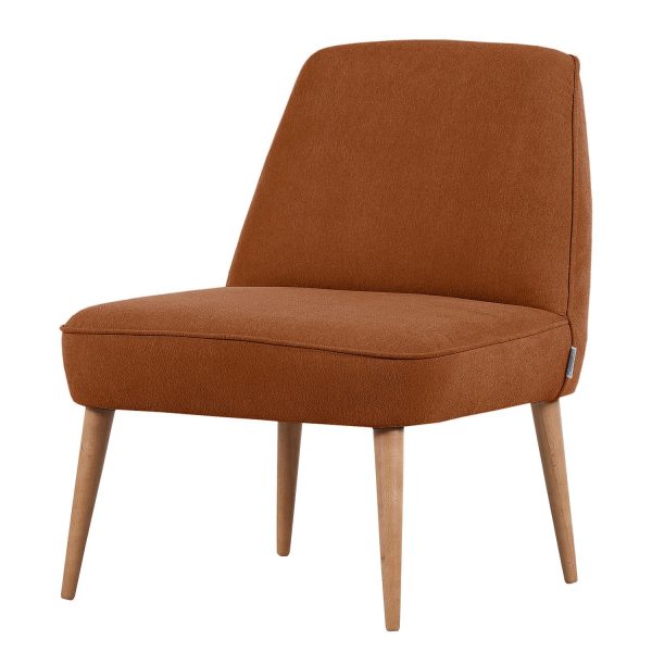 Sessel Lardy Flachgewebe - Honigbraun Sessel Lardy Flachgewebe - Honigbraun