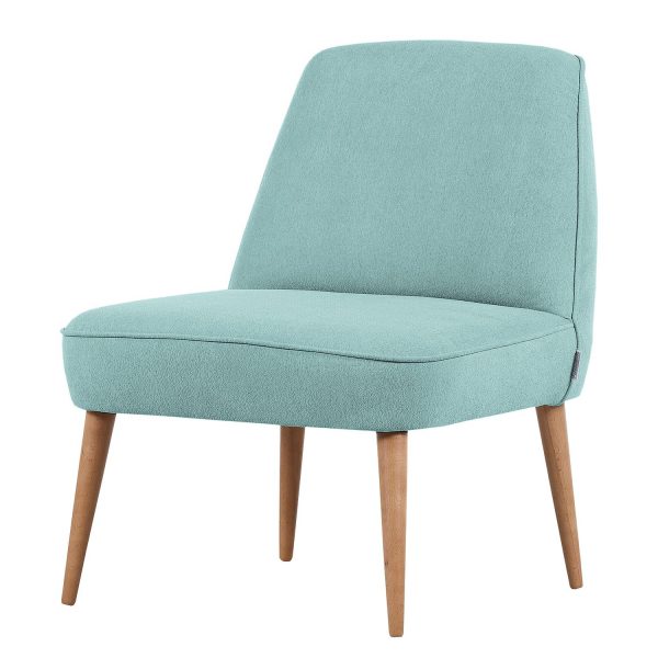 Sessel Lardy Flachgewebe - Pastellblau Sessel Lardy Flachgewebe - Pastellblau