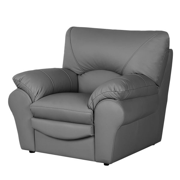 Sessel Torsby - Kunstleder - Grau Sessel Torsby - Kunstleder - Grau