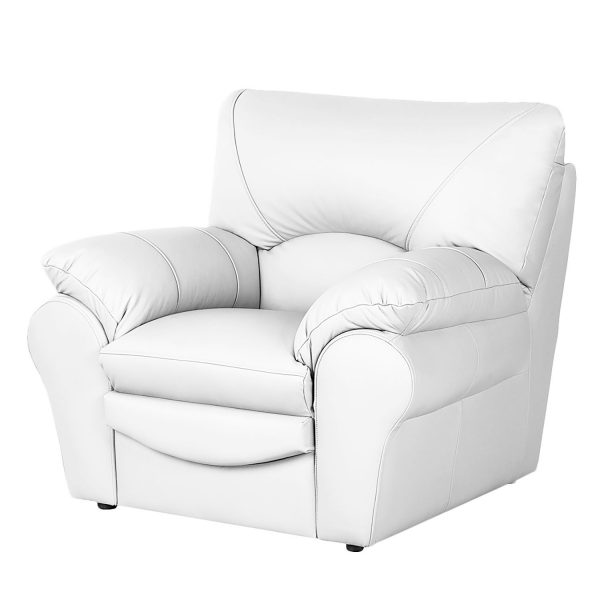 Sessel Torsby - Kunstleder - Weiß Sessel Torsby - Kunstleder - Weiß