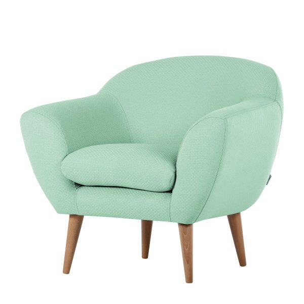 Sessel Villy Strukturstoff - Mint Sessel Villy Strukturstoff - Mint