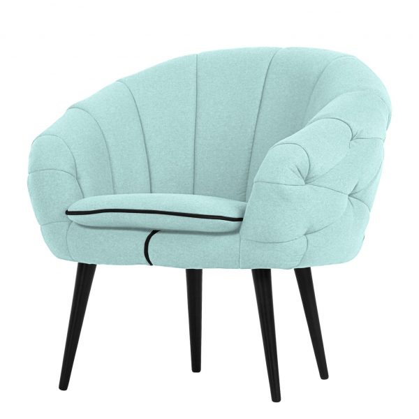 Sessel Weilar Webstoff - Pastellblau Sessel Weilar Webstoff - Pastellblau
