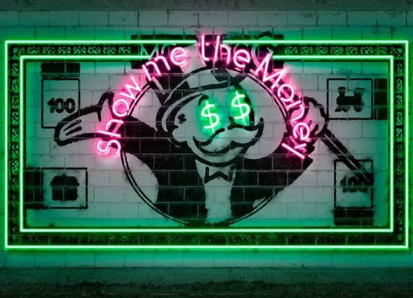 Show Me the Money Leinwandbild Show Me the Money Leinwandbild