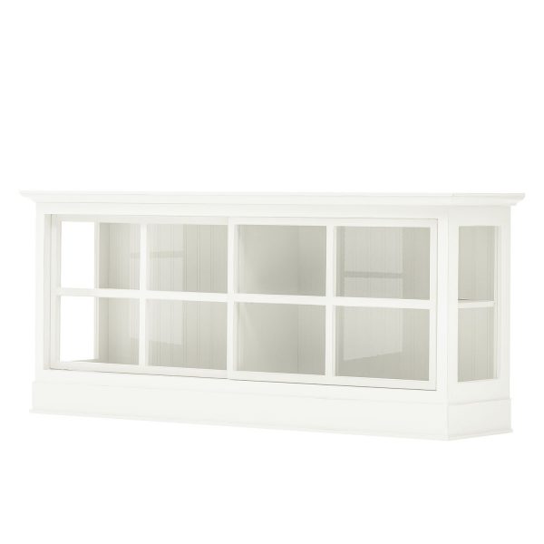 Sideboard Azjana I - Pinie teilmassiv - Pinie weiß lackiert Sideboard Azjana I - Pinie teilmassiv - Pinie weiß lackiert