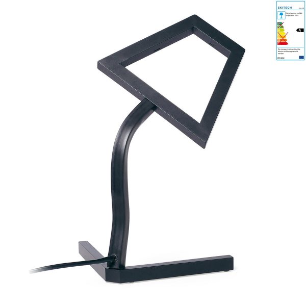 Skitsch - 2D LED TischleuchteSchwarzT:20 H:45 B:20 Skitsch - 2D LED TischleuchteSchwarzT:20 H:45 B:20