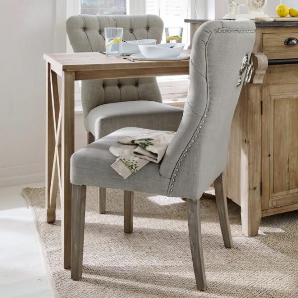 Stuhl Saint-Laurent beige H/B/T ca. 101/71/62 cm Stuhl Saint-Laurent beige H/B/T ca. 101/71/62 cm