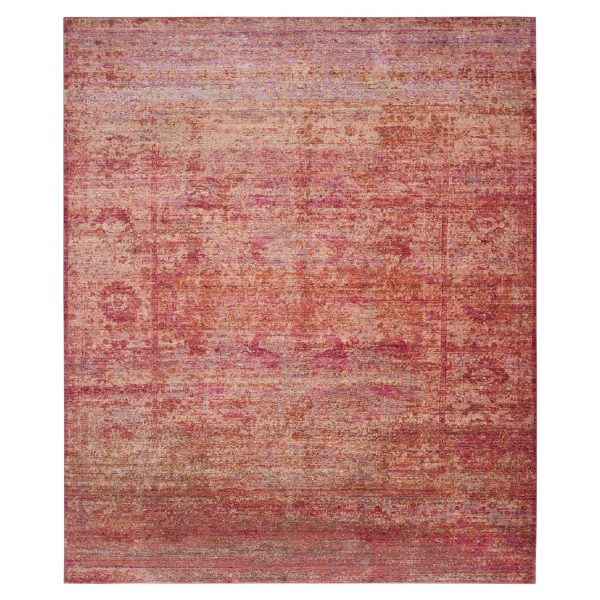 Teppich Lulu Vintage - Kunstfaser - Rot / Karamell - 152 x 243 cm Teppich Lulu Vintage - Kunstfaser - Rot / Karamell - 152 x 243 cm