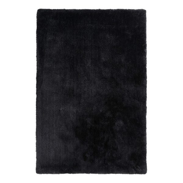 Teppich Relaxx - Kunstfaser - Schwarz - 70 x 140 cm Teppich Relaxx - Kunstfaser - Schwarz - 70 x 140 cm