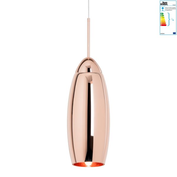 Tom Dixon - Copper Tall PendelleuchteKupferH:50 B:20 Tom Dixon - Copper Tall PendelleuchteKupferH:50 B:20