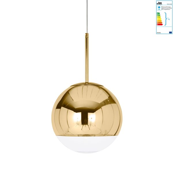 Tom Dixon - Mini Mirror Ball Gold Pendelleuchte Ø 25 cmGoldT:25 H:25 B:25 Tom Dixon - Mini Mirror Ball Gold Pendelleuchte Ø 25 cmGoldT:25 H:25 B:25
