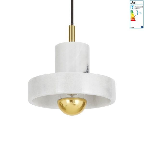 Tom Dixon - Stone PendelleuchteWeißH:10 Tom Dixon - Stone PendelleuchteWeißH:10