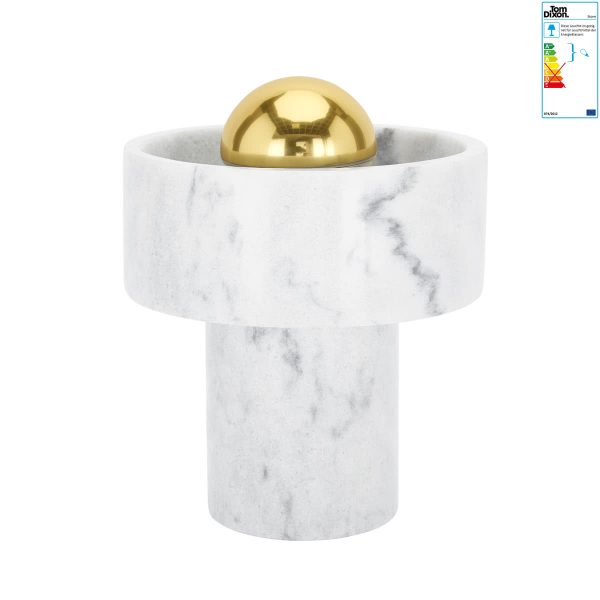 Tom Dixon - Stone TischleuchteWeißH:17 Tom Dixon - Stone TischleuchteWeißH:17