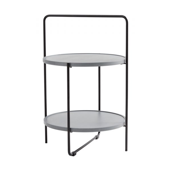 Tray Beistelltisch grau Tray Beistelltisch grau
