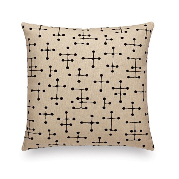 Vitra - Classic Kissen Maharam: Small Dot Pattern DocumentBeigeT:46 H:15 B:43 Vitra - Classic Kissen Maharam: Small Dot Pattern DocumentBeigeT:46 H:15 B:43