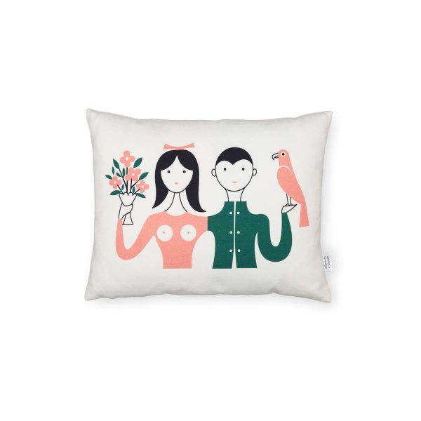 Vitra - Graphic Print Pillow - Couple 40 x 30 cmMehrfarbigT:36 B:46 Vitra - Graphic Print Pillow - Couple 40 x 30 cmMehrfarbigT:36 B:46