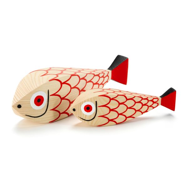 Vitra - Wooden Dolls Mother Fish & ChildBraun Vitra - Wooden Dolls Mother Fish & ChildBraun