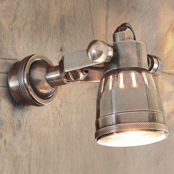 Wandlampe Bedford antiksilber H/Ø ca. 19/6 Wandlampe Bedford antiksilber H/Ø ca. 19/6