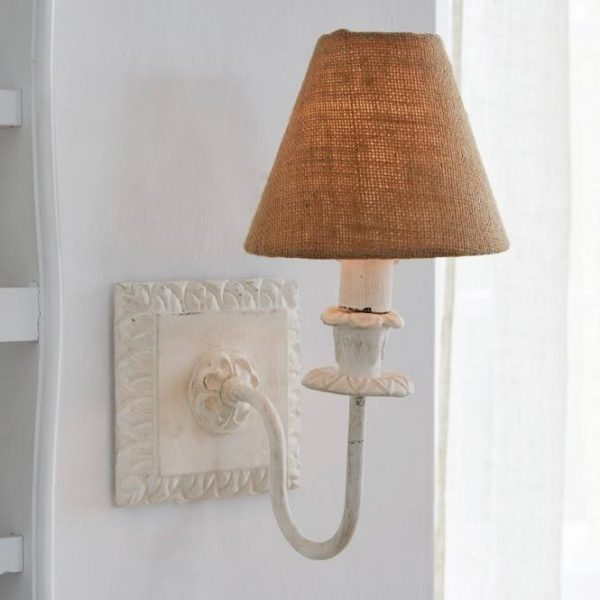 Wandlampe Catigny creme H/B/T ca. 29/15/20 cm Wandlampe Catigny creme H/B/T ca. 29/15/20 cm