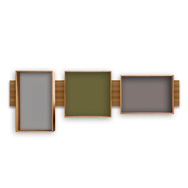 We Do Wood ApS We do wood - SJ Bookcase Midi (olive We Do Wood ApS We do wood - SJ Bookcase Midi (olive