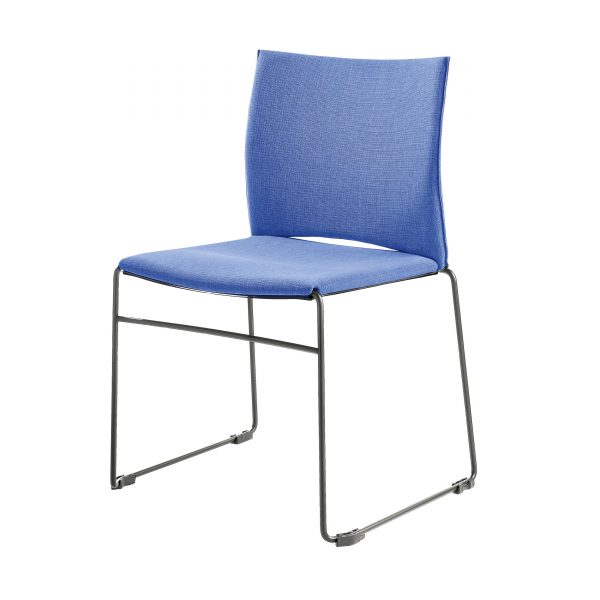Web Stuhl blau-chrom Web Stuhl blau-chrom