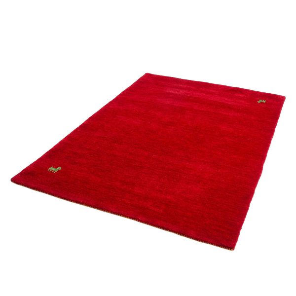 Wollteppich Gabbeh Loom - Schurwolle - Rot - 170 x 240 cm Wollteppich Gabbeh Loom - Schurwolle - Rot - 170 x 240 cm
