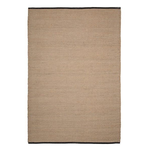 Wollteppich Glostrup - Mischgewebe - Beige - 160 x 230 cm Wollteppich Glostrup - Mischgewebe - Beige - 160 x 230 cm
