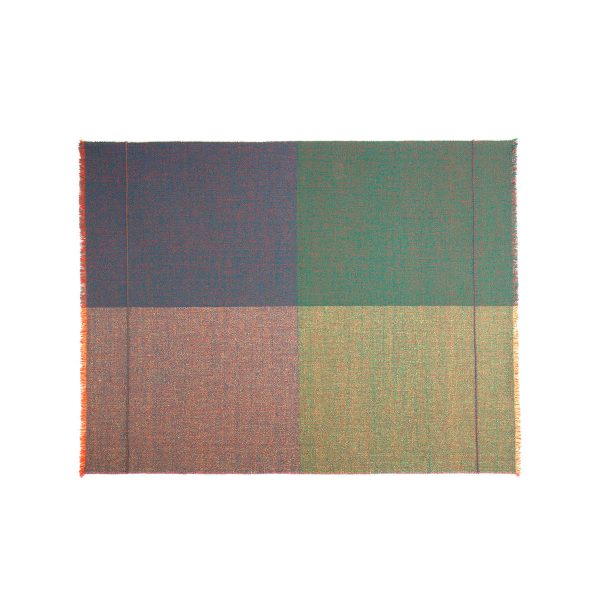 Zuzunaga - Quaternio Green Wolldecke Zuzunaga - Quaternio Green Wolldecke