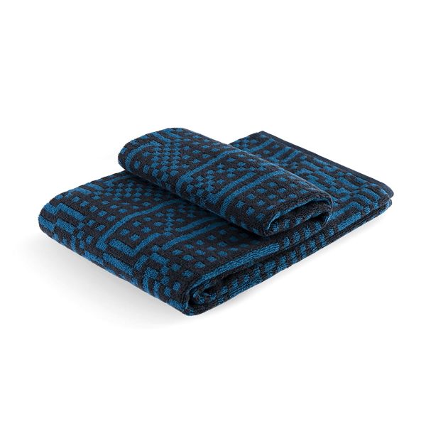 Zuzunaga - Route Black and Dark Blue Badetuch Zuzunaga - Route Black and Dark Blue Badetuch