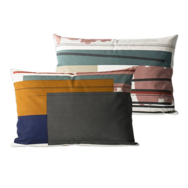 ferm Living - Colour Block Kissen large ferm Living - Colour Block Kissen large