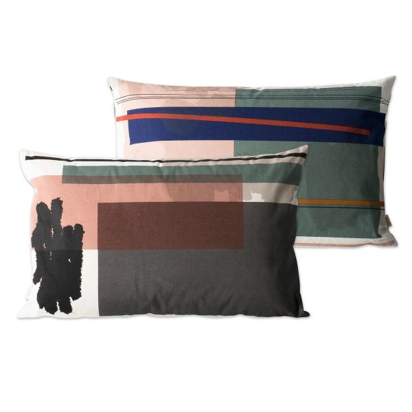 ferm Living - Colour Block Kissen large ferm Living - Colour Block Kissen large