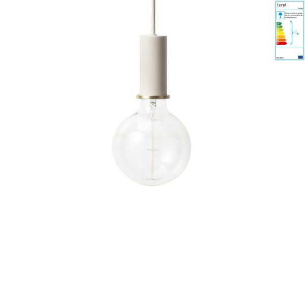 ferm Living - Socket Pendelleuchte Low ferm Living - Socket Pendelleuchte Low