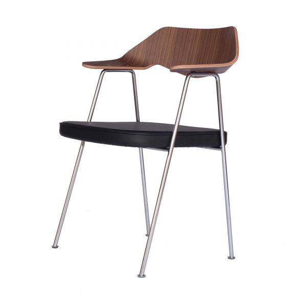 675 Chair Armlehnstuhl chrom-nussbaum 675 Chair Armlehnstuhl chrom-nussbaum