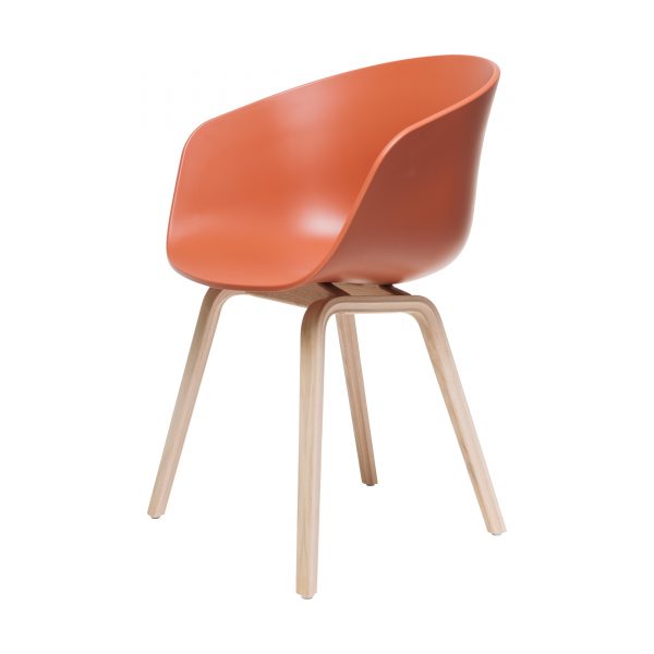 About A Chair AAC22 Stuhl geseift orange About A Chair AAC22 Stuhl geseift orange