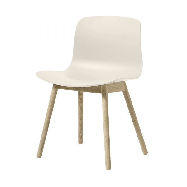 About a Chair AAC12 Stuhl geseift cremeweiß About a Chair AAC12 Stuhl geseift cremeweiß