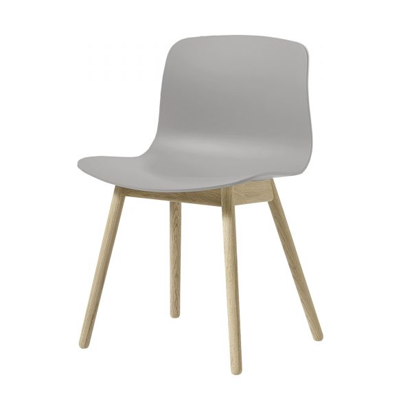 About a Chair AAC12 Stuhl geseift grau About a Chair AAC12 Stuhl geseift grau