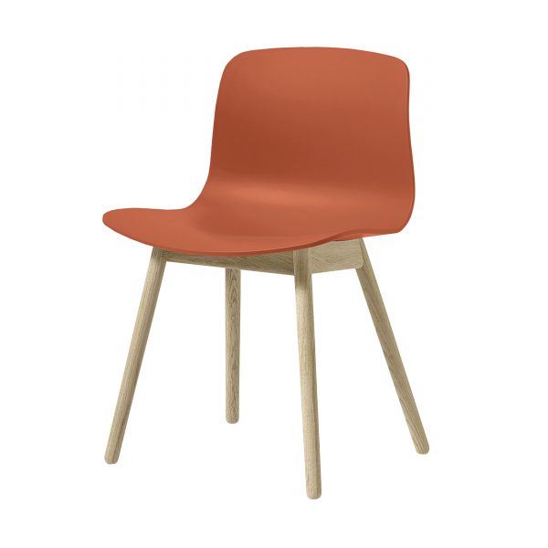 About a Chair AAC12 Stuhl geseift orange About a Chair AAC12 Stuhl geseift orange