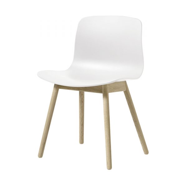 About a Chair AAC12 Stuhl geseift weiß About a Chair AAC12 Stuhl geseift weiß