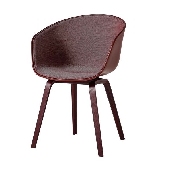 About a Chair AAC22 Spiegelpolster Stuhl gebeizt brick About a Chair AAC22 Spiegelpolster Stuhl gebeizt brick