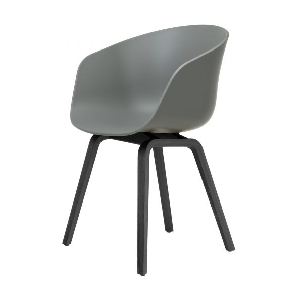 About a Chair AAC22 Stuhl gebeizt grau About a Chair AAC22 Stuhl gebeizt grau