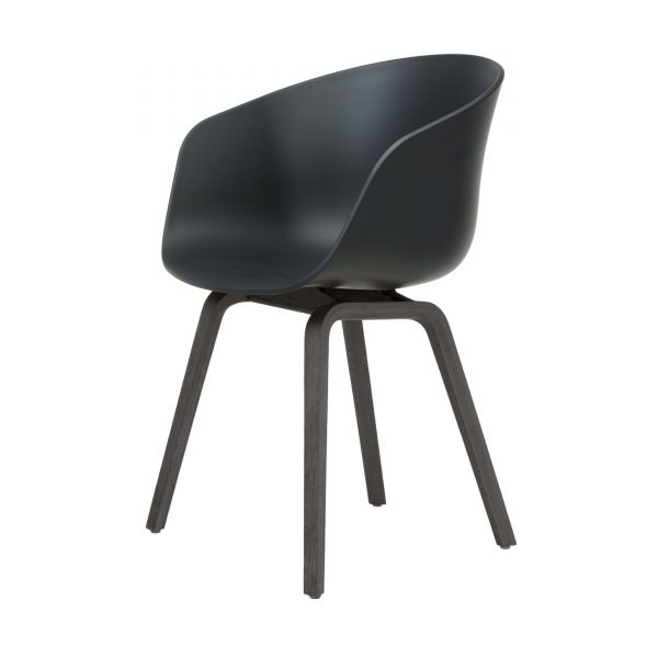 About a Chair AAC22 Stuhl gebeizt schwarz About a Chair AAC22 Stuhl gebeizt schwarz
