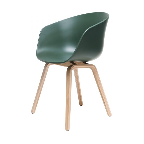 About a Chair AAC22 Stuhl lackiert grün About a Chair AAC22 Stuhl lackiert grün