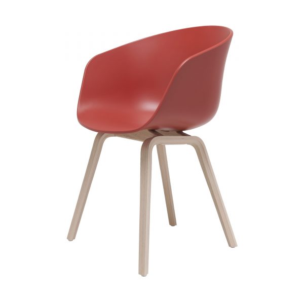 About a Chair AAC22 Stuhl lackiert hellrot About a Chair AAC22 Stuhl lackiert hellrot