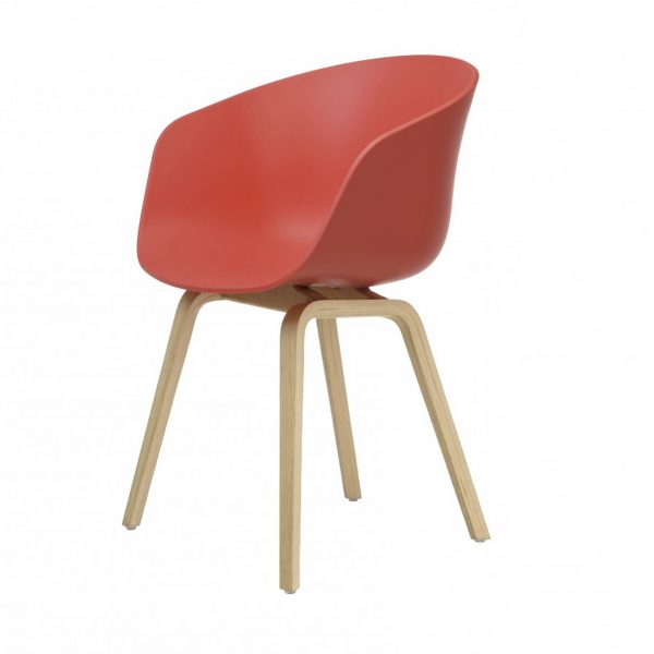 About a Chair AAC22 Stuhl lackiert koralle About a Chair AAC22 Stuhl lackiert koralle