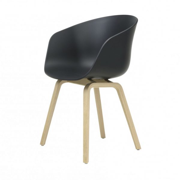 About a Chair AAC22 Stuhl lackiert schwarz About a Chair AAC22 Stuhl lackiert schwarz