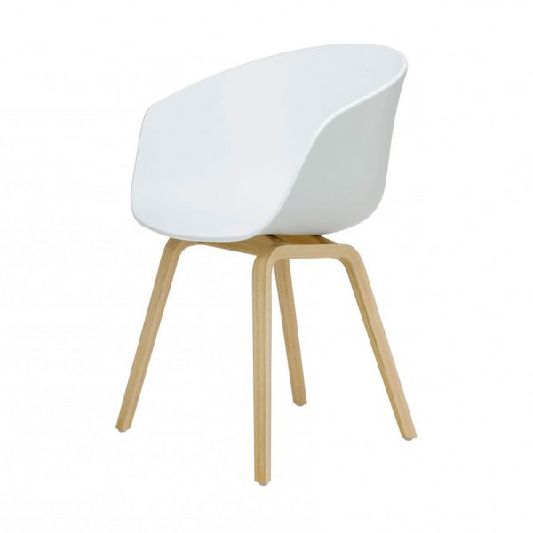 About a Chair AAC22 Stuhl lackiert weiß About a Chair AAC22 Stuhl lackiert weiß