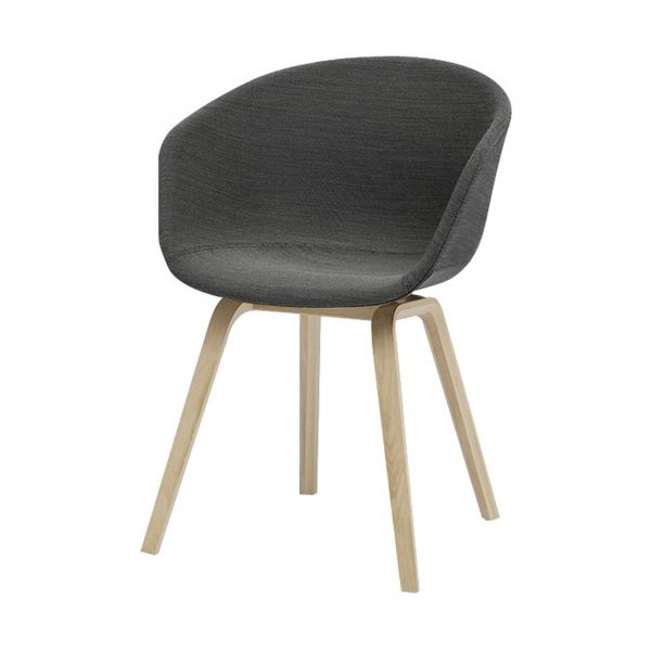 About a Chair AAC23 Polsterstuhl lackiert dunkelgrau About a Chair AAC23 Polsterstuhl lackiert dunkelgrau